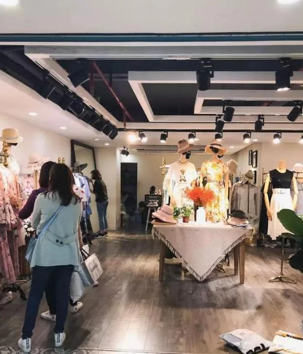Trendy affordable women's clothing showroom